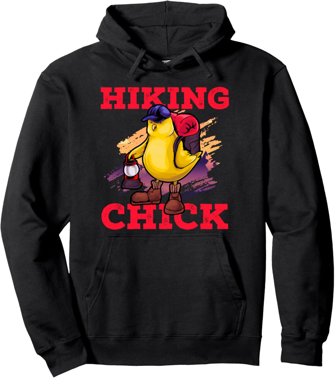 Hiking chick Wandern schick Pullover Hoodie