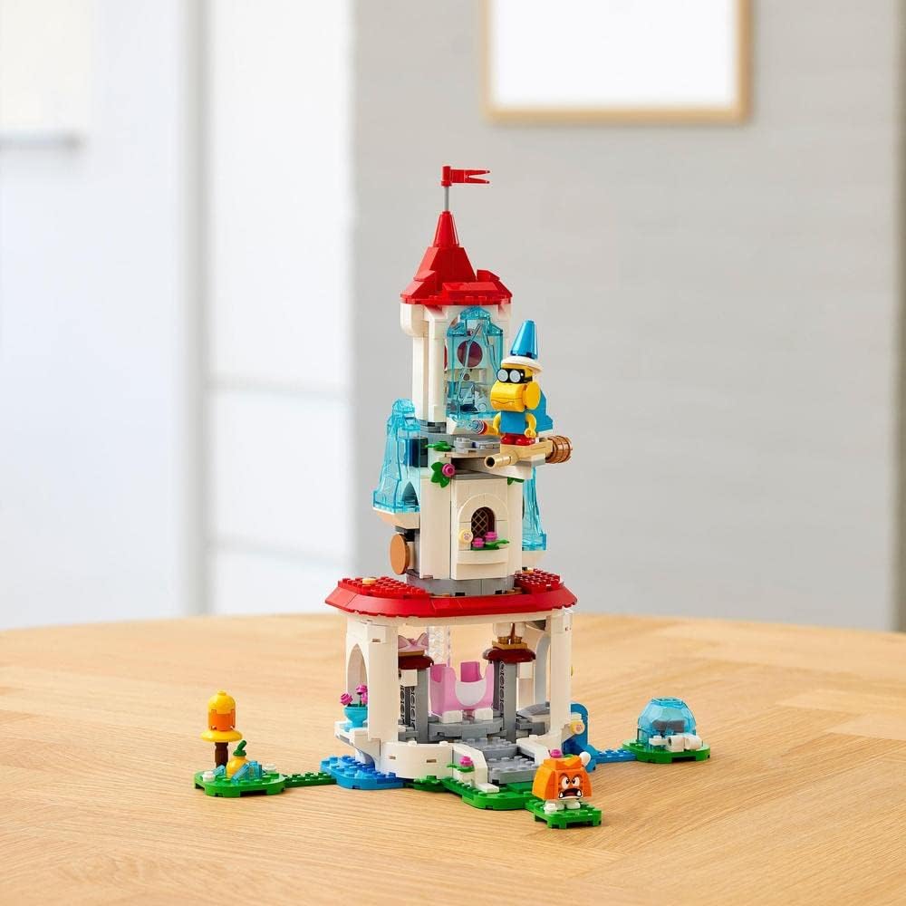 Lego 71407 Super Mario Katzen-Peach-Anzug und Eisturm – Erweiterungsset, baubares Spielzeug zum komb
