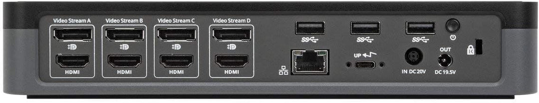 TARGUS USB-C UNIVERSAL Quad 4K (QV4K) Docking Station with 100W Power DELIVERY