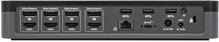 TARGUS USB-C UNIVERSAL Quad 4K (QV4K) Docking Station with 100W Power DELIVERY