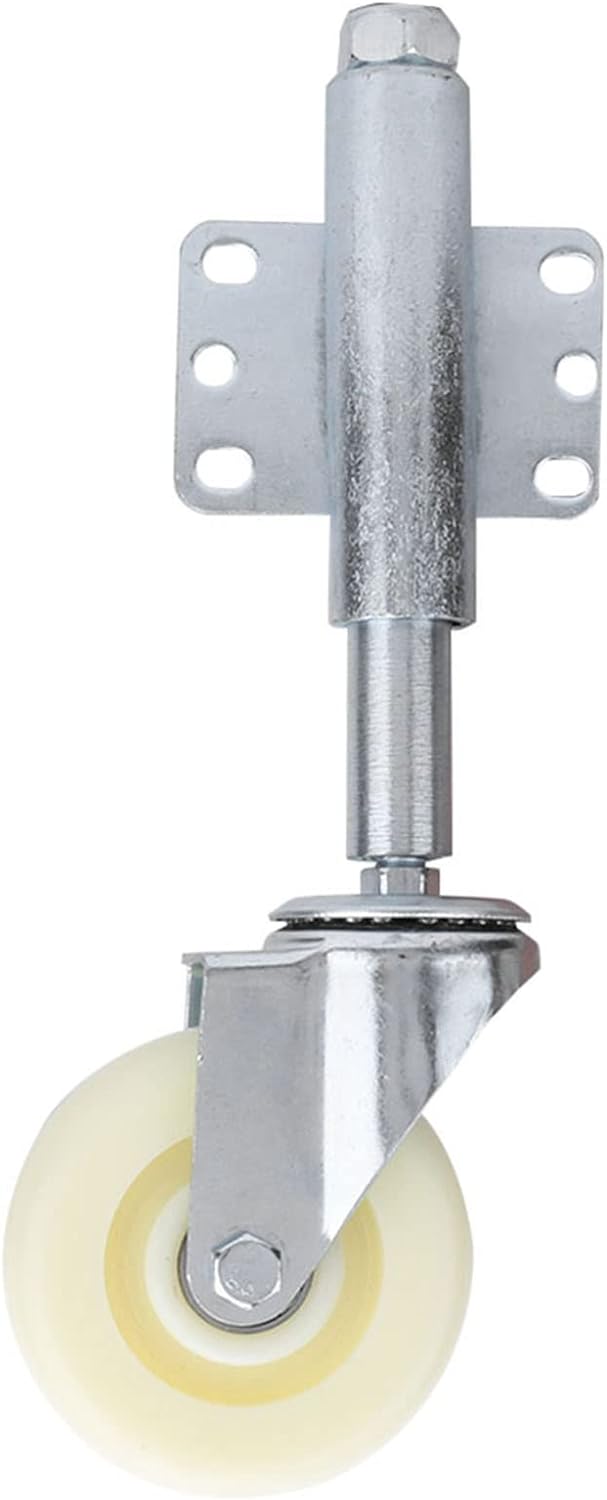 10,2 cm Federbelastete Torrolle, Strapazierfähige Gefederte Lenkrolle, Nylon Torrad mit 440 lbs Trag