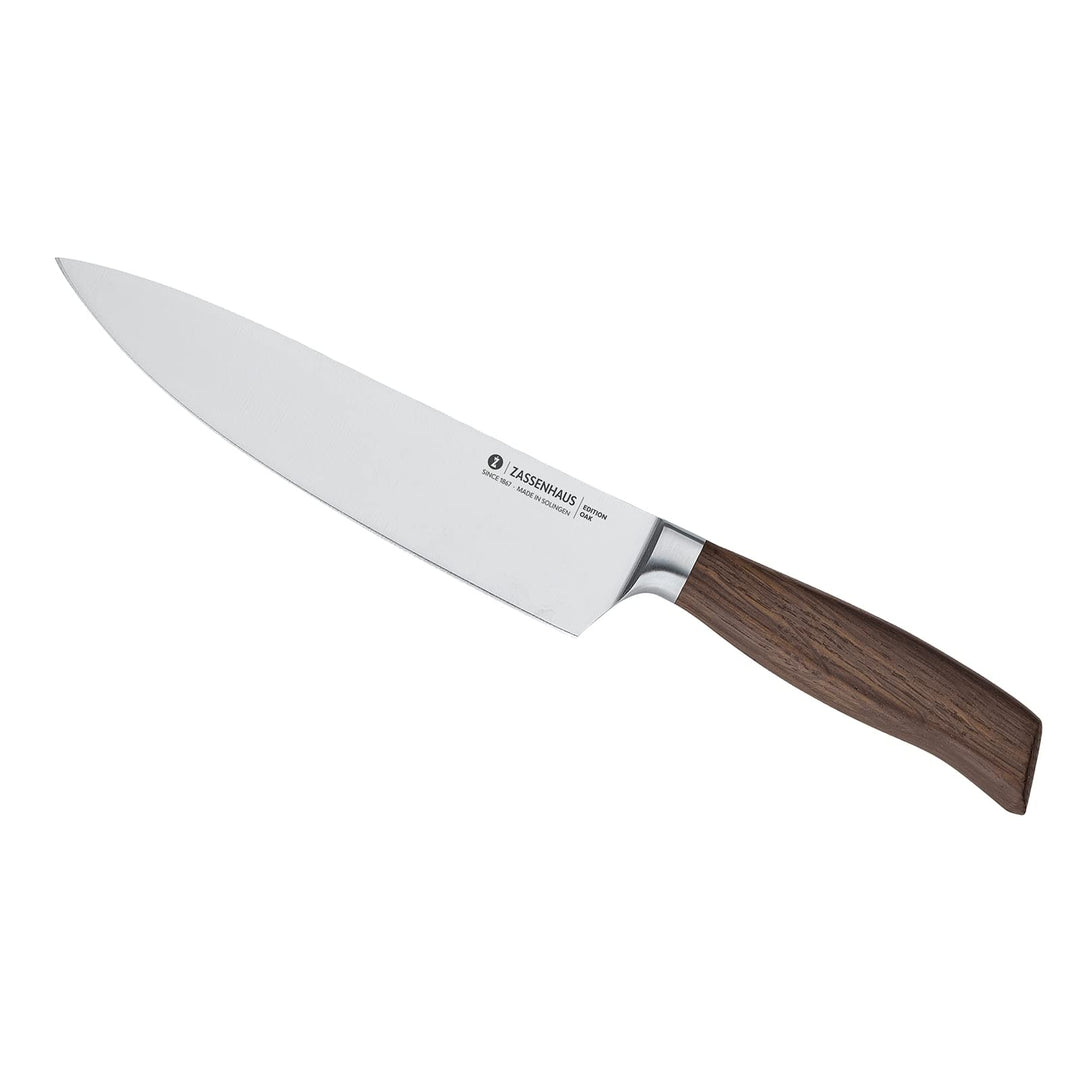 Zassenhaus Kochmesser 21 cm Edition OAK Küchenmesser Holzgriff Solingen