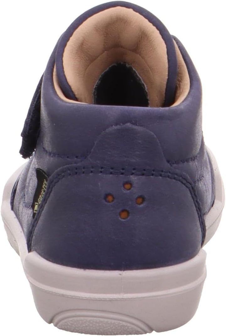 Superfit Jungen SUPERFREE leicht gefütterte Gore-Tex Lauflernschuhe 24 EU Blau 8000, 24 EU Blau 8000
