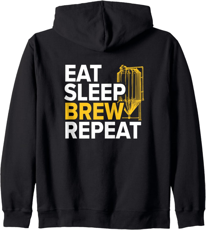 Eat Sleep Brew Gift for Beer Brewer Brewery Brewmaster Kapuzenjacke