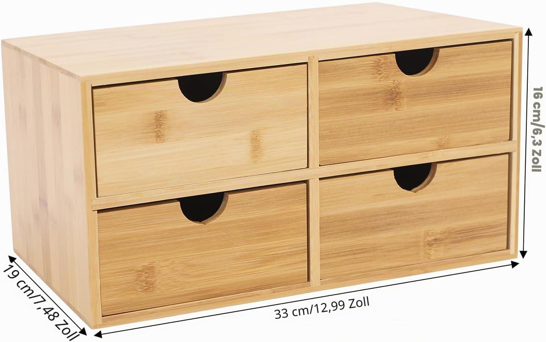 Schubladenbox Holz Schreibtisch Ablage Holz Schreibtisch Organizer Schubladen Organizer Bambus Aufbe