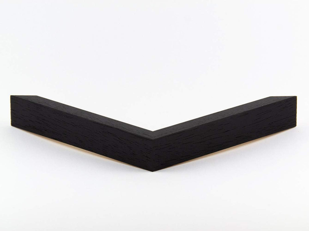 BIRAPA Objektrahmen Talon SPACE 30x42 cm Schwarz Gemasert 3D Bilderrahmen zum Befüllen, 30x42 cm Sch