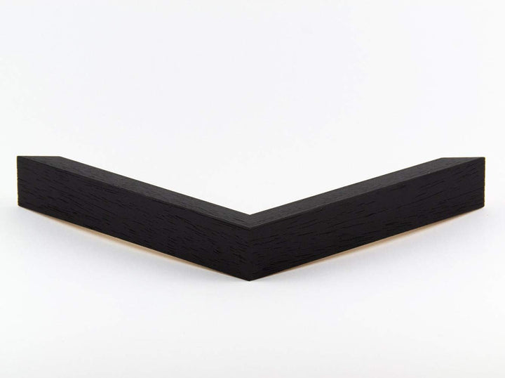 BIRAPA Objektrahmen Talon SPACE 30x42 cm Schwarz Gemasert 3D Bilderrahmen zum Befüllen, 30x42 cm Sch