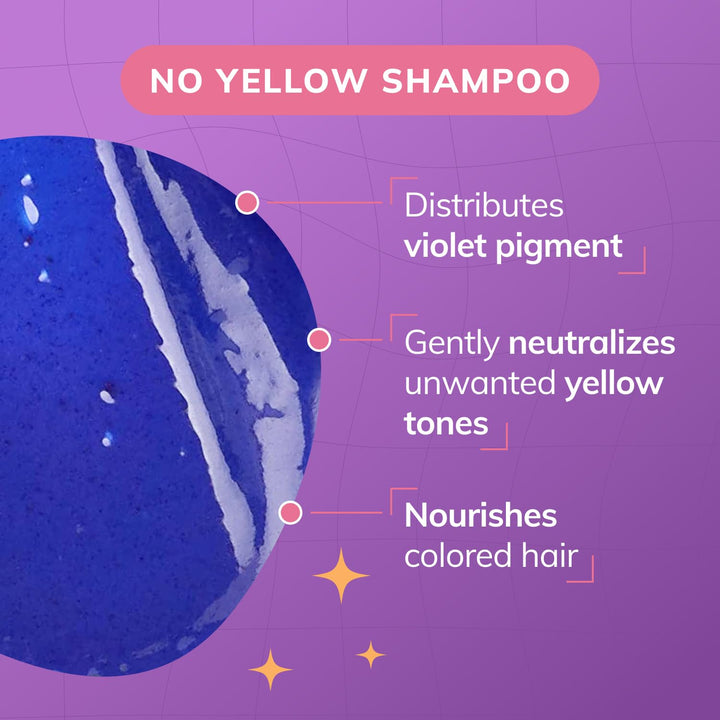 Fanola No yellow Silber-Glanz-Shampoo Anti-Gelbstich, 1000 ml 1 ml (1er Pack), 1 ml (1er Pack)