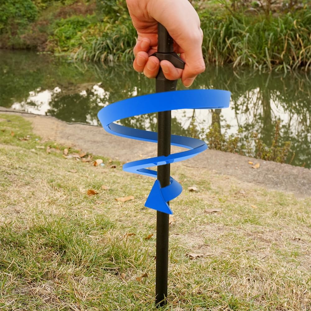 Hirisi Tackle 1 Stück Teleskop-Uferstange aus Aluminium für Karpfenangeln, Angelrutenhalter/Rod-Pod-