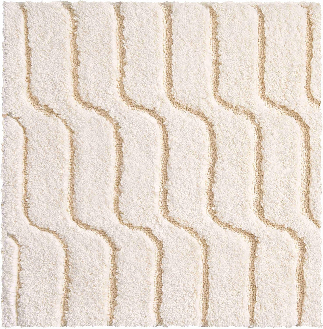 Grund Vogue Badteppich, Baumwolle, Natur, 60 x 60 cm 60 x 60 cm Natur, 60 x 60 cm Natur