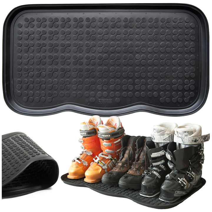 Duftende Schuhabtropfschale | 40 x 72 cm | Schuhmatte | Schuhablage | Schuhunterlage | Abtropfschale
