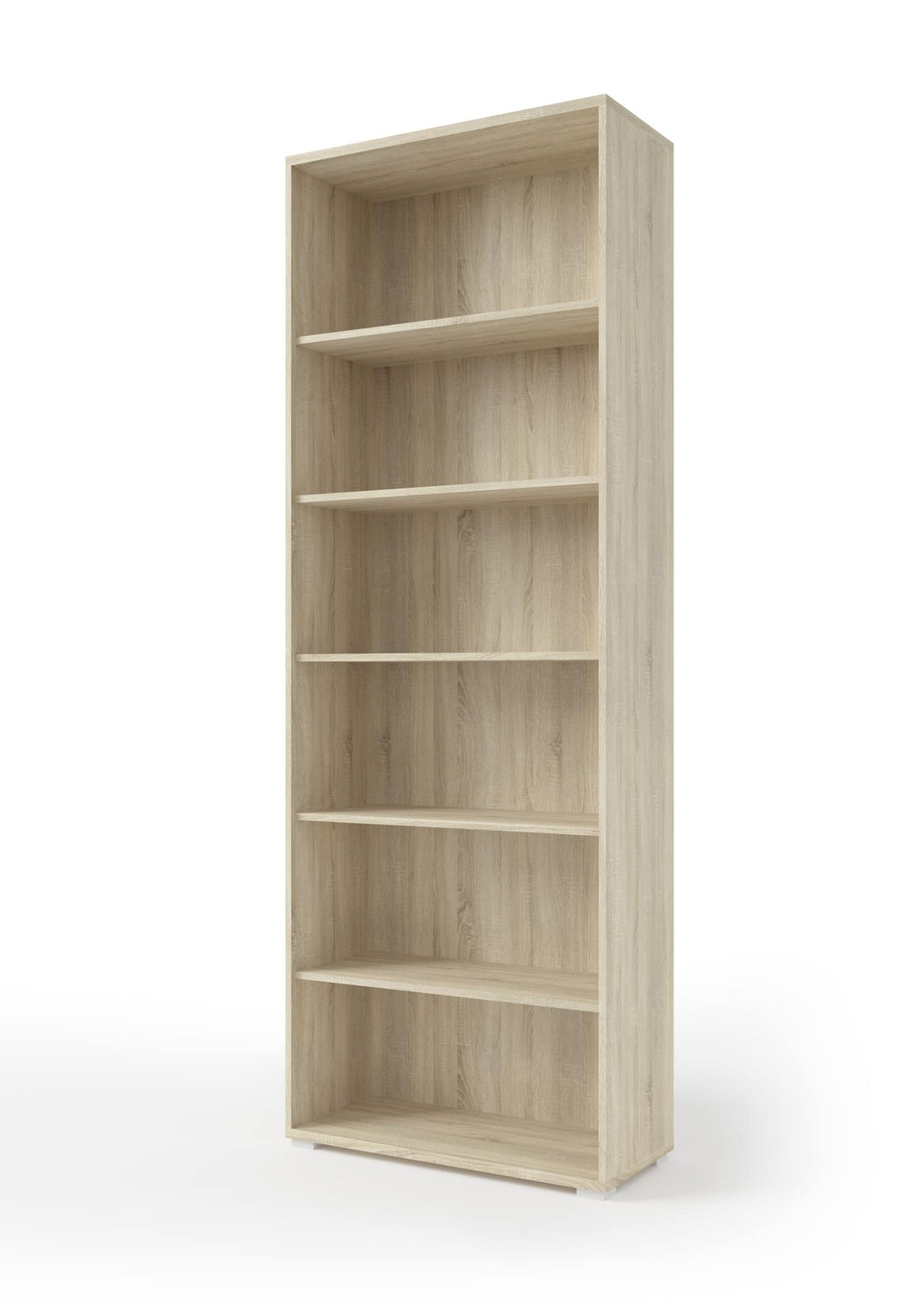 möbelando Aktenregal >Clermont< (BxHxT: 79,1x221,2x35 cm) in Sonoma/Eiche Eiche Aktenregal 79x221cm,