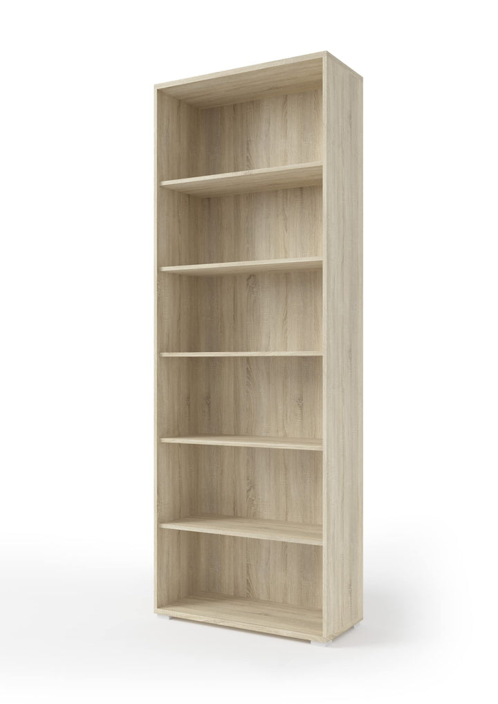 möbelando Aktenregal >Clermont< (BxHxT: 79,1x221,2x35 cm) in Sonoma/Eiche Eiche Aktenregal 79x221cm,