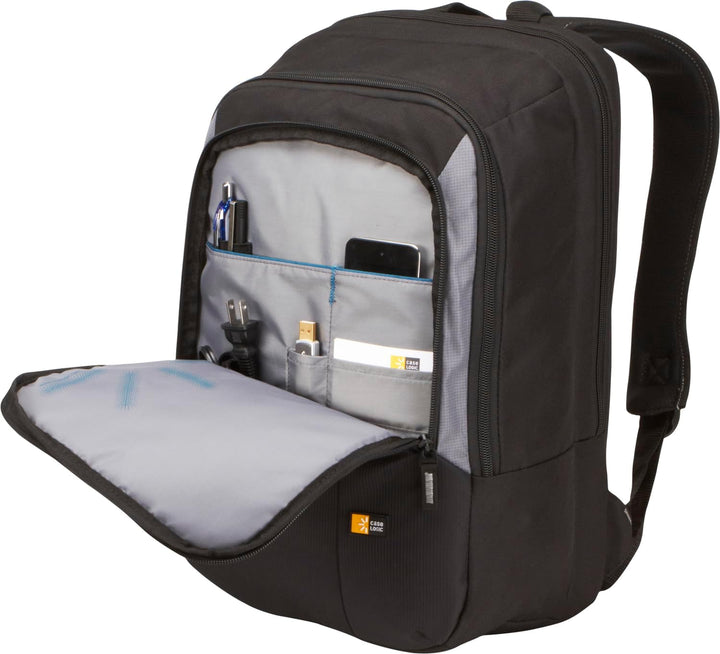 Case Logic VNB217 Rucksack aus Nylon, für Laptops mit 38,1 - 43,9 cm (15-17,3 Zoll), Schwarz Modern,