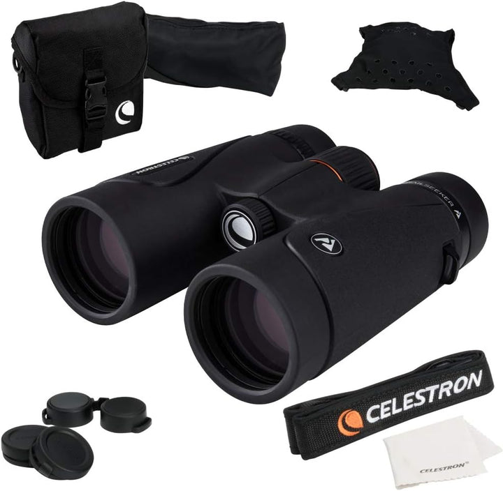 Celestron 71404 TrailSeeker 8 x 42mm Dachkantgläser mit dielektrisch beschichteter Linse, BaK-4-Pris