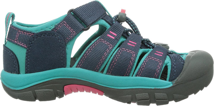 KEEN Jungen Unisex Kinder Newport H2 Sandalen 24 EU Blau Midnight Navy Baltic, 24 EU Blau Midnight N