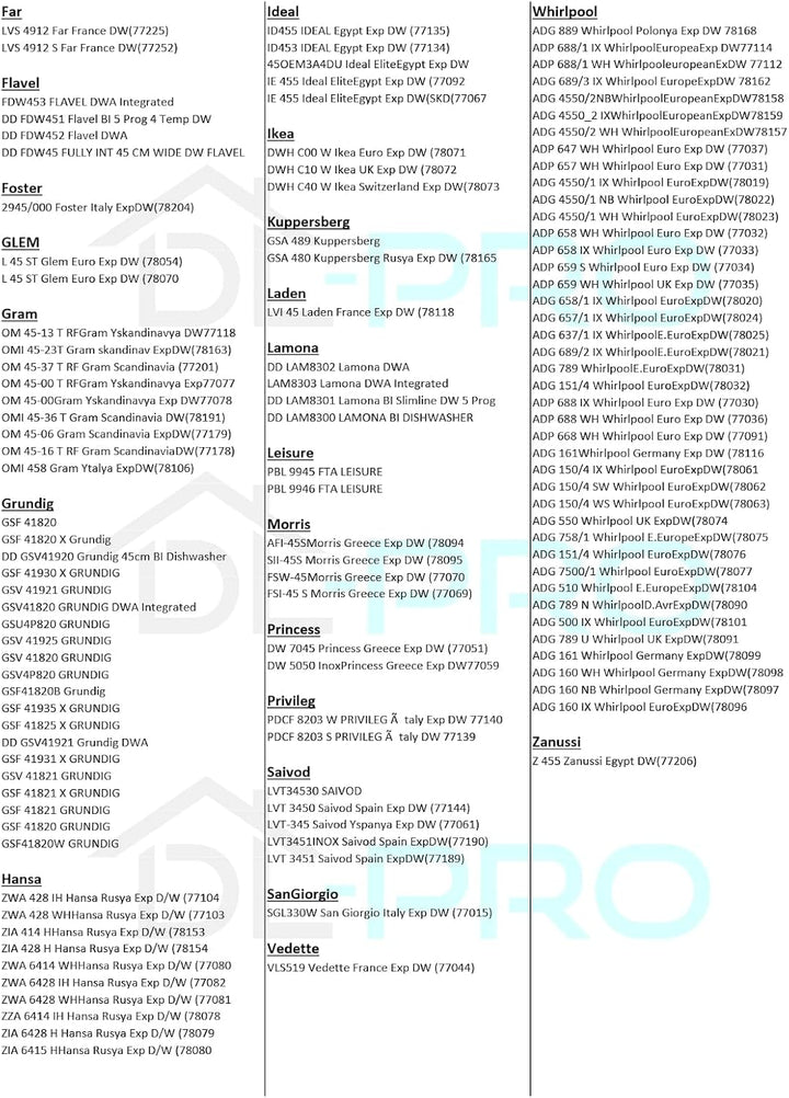 DL-pro Türdichtung für Beko 1749190200 dreiseitig 1625mm Dichtung Türgummi Gummidichtung Dichtungsgu