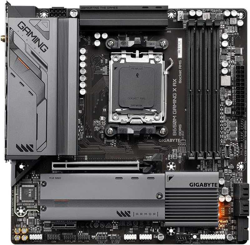 Gigabyte B650M Gaming X AX (rev. 1.x) AMD B650 Socket AM5 Micro ATX