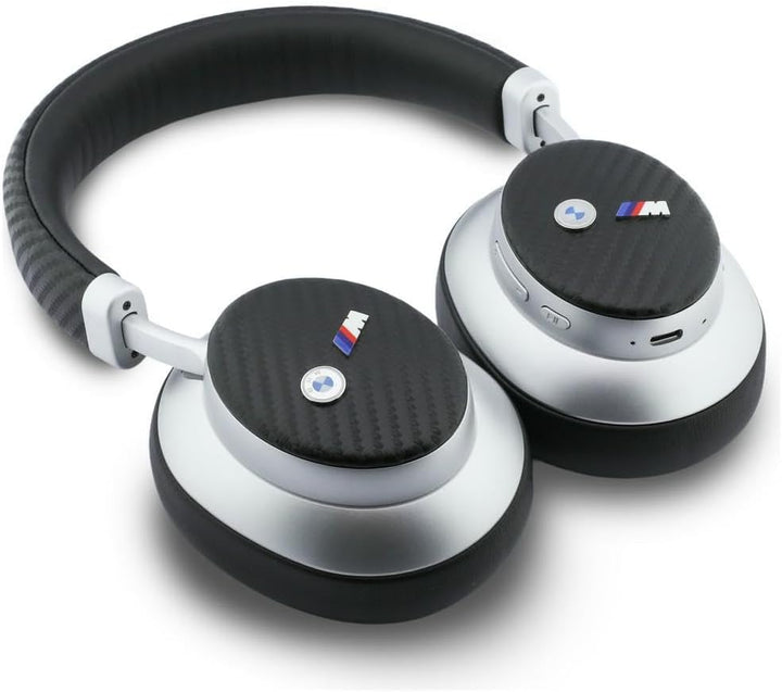 CG MOBILE BMW On-Ear-Kopfhörer M Carbon Metall Logo Bluetooth ENC (Silber)