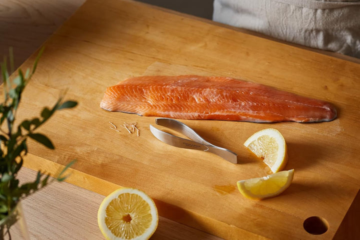 Fiskars Fischgrätenzange, In Pinzettenform, Edelstahl, Länge: 13 cm, Functional Form, 1003023, Fisch