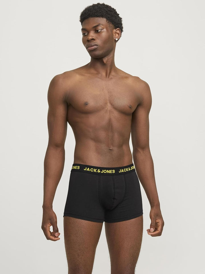 JACK & JONES JACHUEY Trunks 7 Pack NOOS S Schwarz, S Schwarz