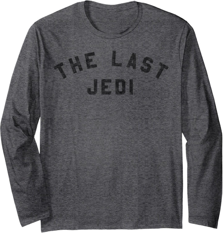 Star Wars Last Jedi Vintage Collegiate Langarmshirt