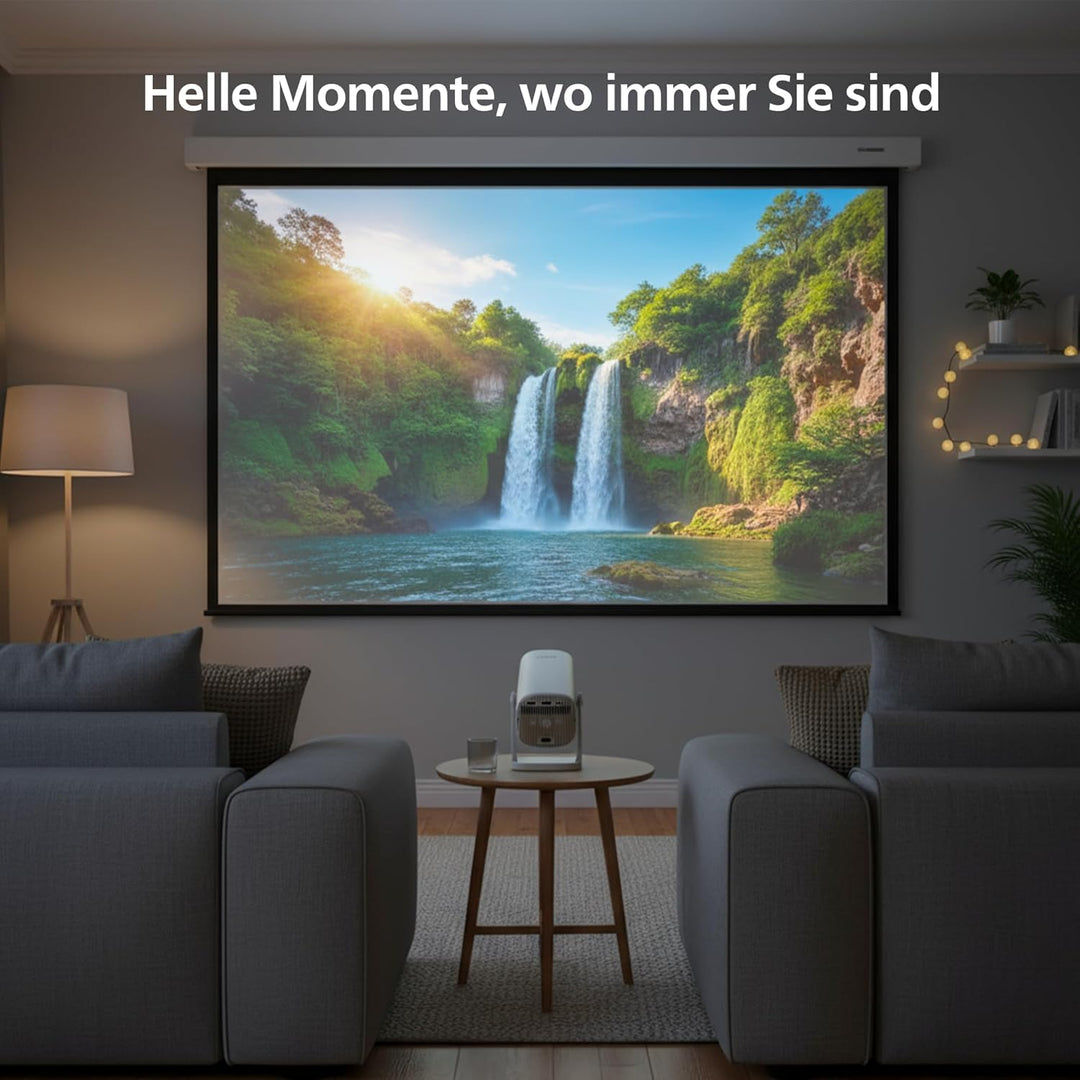 Philips, Neopix 244, Heimkino-Beamer, Full HD 1920 x 1080p, 250 Lumen, LED-Lichtquelle, Spiegelmodus