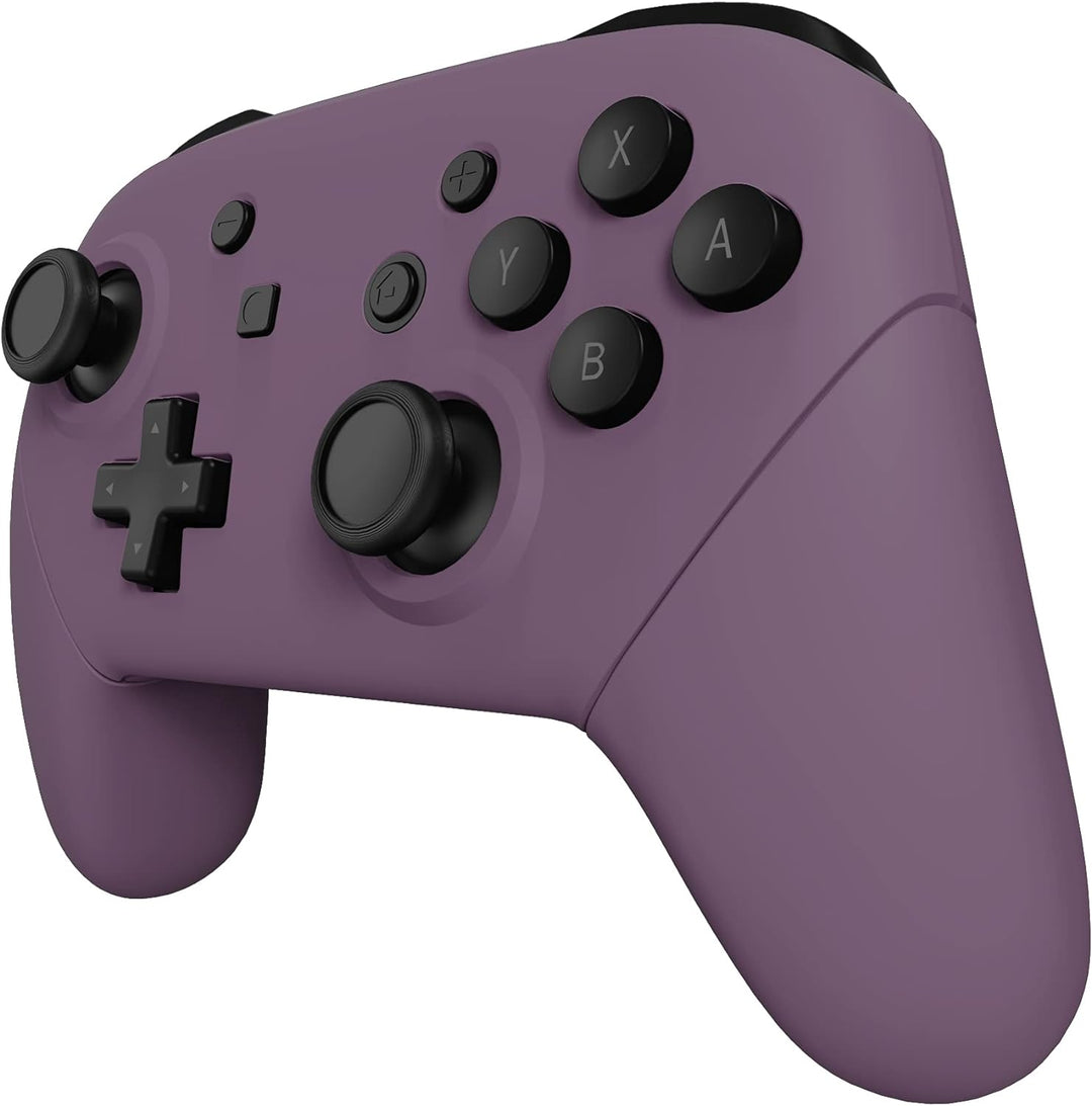 eXtremeRate Griff Hülle Set kompatibel mit Nintendo Switch Pro Controller, DIY-Ersatz Front Case/Bac