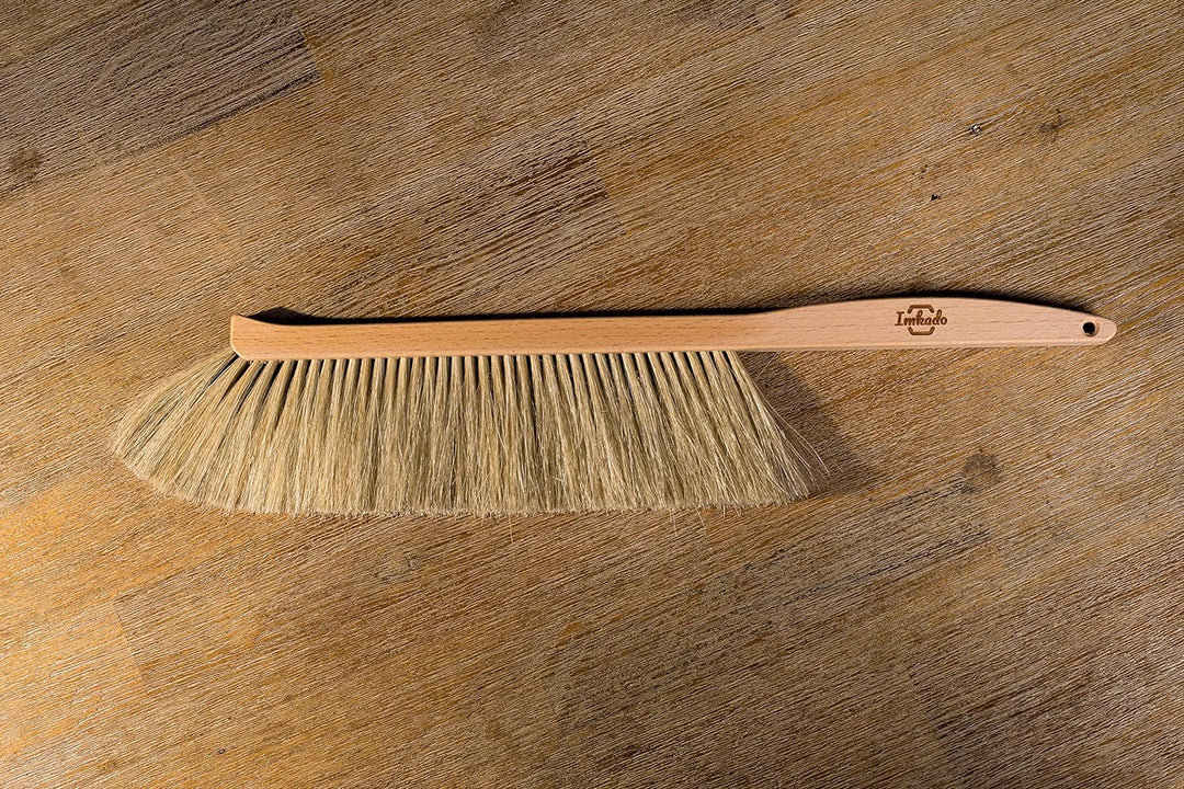 Imkado Imker Set XL - Premium Edelstahl-Smoker, Bienenbesen, Multifunktionswerkzeug/Stockmeissel, Ra