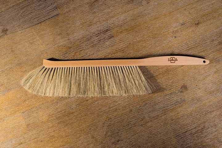 Imkado Imker Set XL - Premium Edelstahl-Smoker, Bienenbesen, Multifunktionswerkzeug/Stockmeissel, Ra