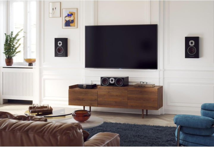 DALI Oberon On-Wall Lautsprecherpaar - Perfekt für anspruchsvolle TV- und Heimkino-Setups, vereint e