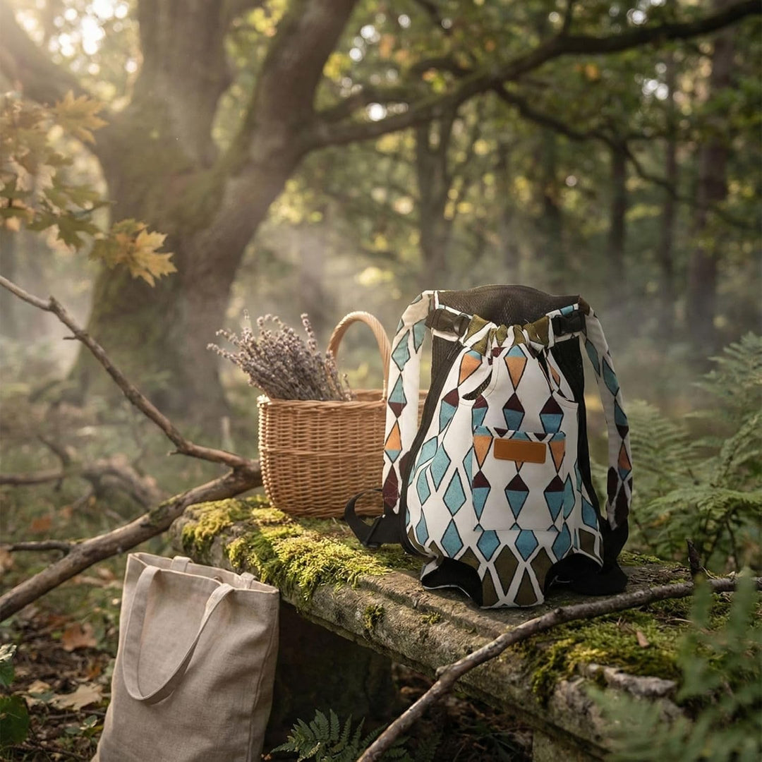 Hunderucksack bis 15 kg, Katzenrucksack für mittelgrosse Hunde, Cat Backpack mit Schultergurt, Haust