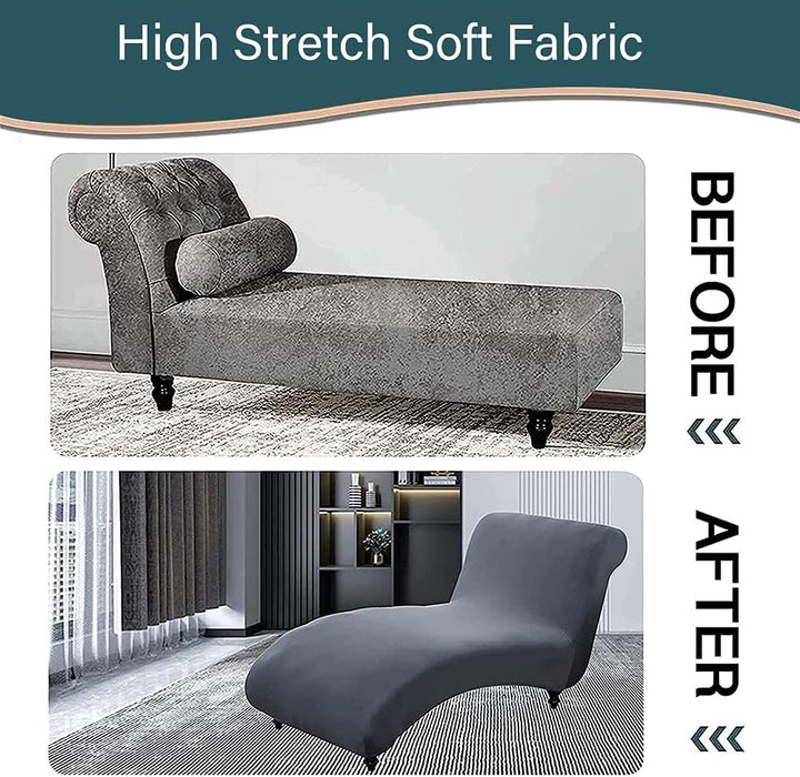 CHNSHOME Chaiselongues Schonbezüge für Wohnzimmer Chaiselongue Abdeckung Stretch Liegesessel Schonbe