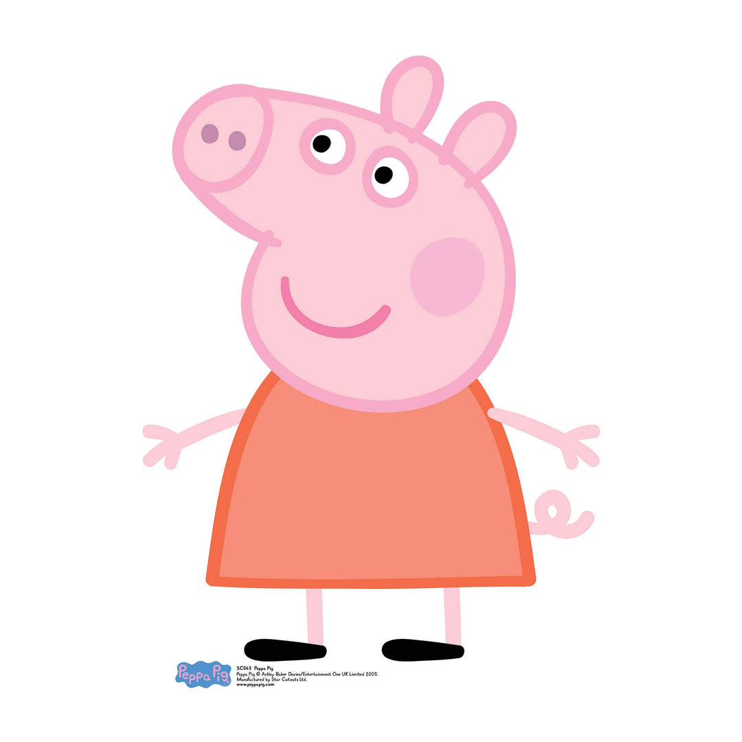 Star cutouts – stsc543 – Figur Riesen – Peppa Pig – Peppa Pig – 83 x 61 cm