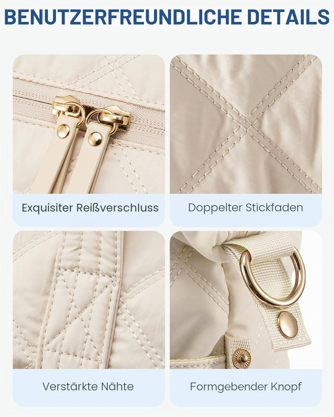LOVEVOOK Reisetasche, leichte Wochenendtasche für Damen, mit Schuhfach, Puffer Turnbeutel, persönlic