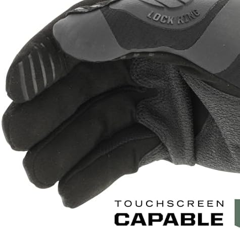 Mechanix Wear M-pact® Covert Einsatzhandschuhe mit Stossschutz, Schwarz, XXL EU XXL Schwarz, XXL Sch