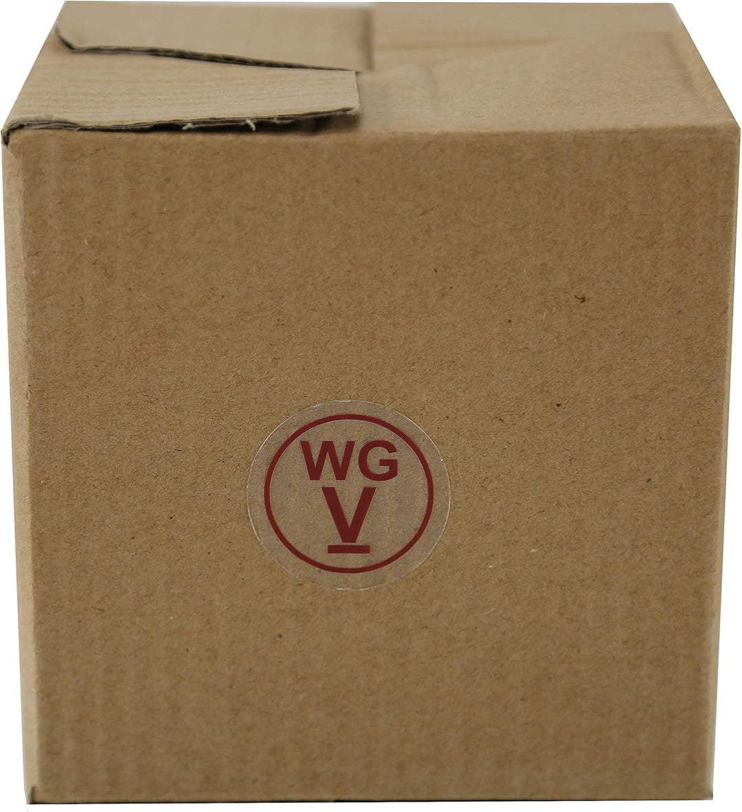 WGV Schwarze Glasvase, Kerzenhalter, 12,7 x 12,7 x 12,7 cm, blumiger Akzent, Heimbüro-Dekor, 1 Stück