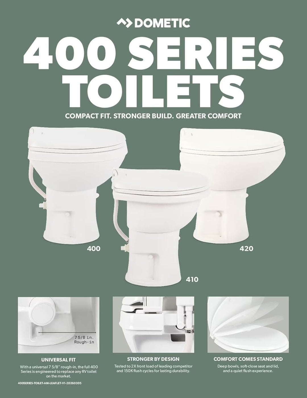 Dometic 385311462 WC-Set CHH