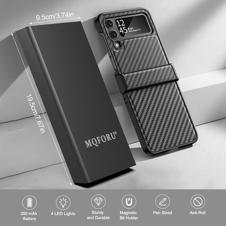 Mini Elektro Schraubendreher Set, 72 in 1 Präzisions Elektrischer Schraubendreher mit 64 Magnetische