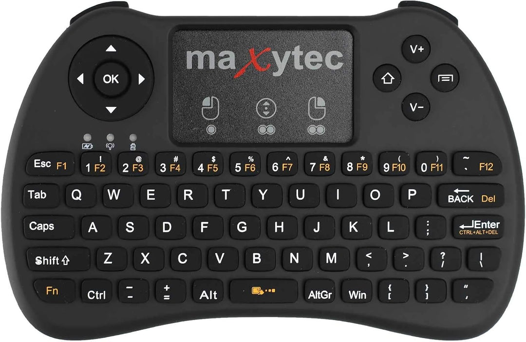 S80 Mini-Tastatur Wireless mit Touchpad, Beleuchtet für Smart TV, HTPC, IPTV, Android TV-Box, X Box