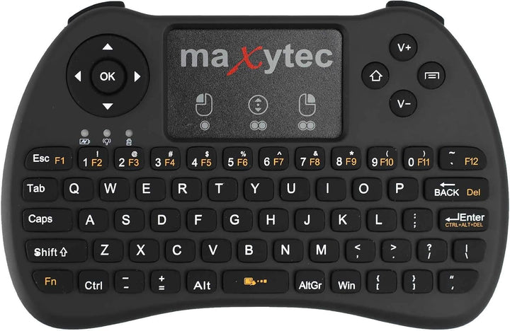 S80 Mini-Tastatur Wireless mit Touchpad, Beleuchtet für Smart TV, HTPC, IPTV, Android TV-Box, X Box