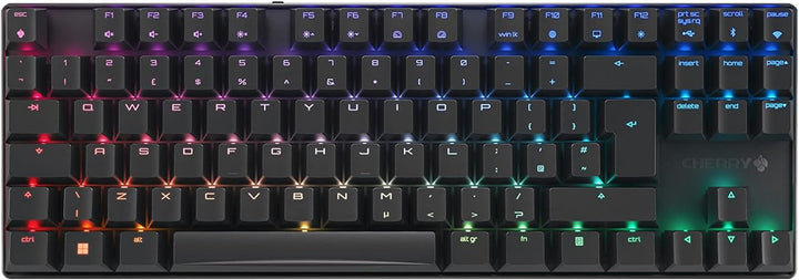 CHERRY MX 8.2 TKL Wireless, kabellose mechanische Gaming-Tastatur ohne Nummernblock, Britisches Layo