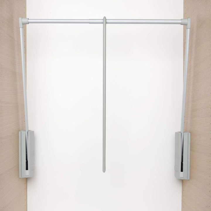 Servetto SE08LA GA0 Kleiderlift Junior, H 850,KB 770-1200mm, Tragkr.10KG, KS FE SIL.grau, grau/silbe