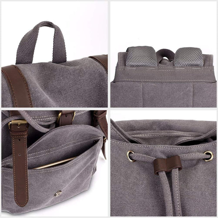 KAUKKO Herren Damen Schulrucksack Wanderrucksack Reisetasche Laptoprucksack Outdoor Sports Freizeit