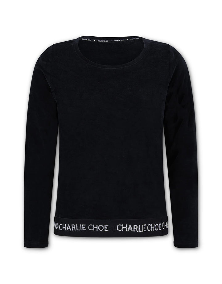 Charlie Choe Ladies Pajamas Schlafanzüge, Black, XXL