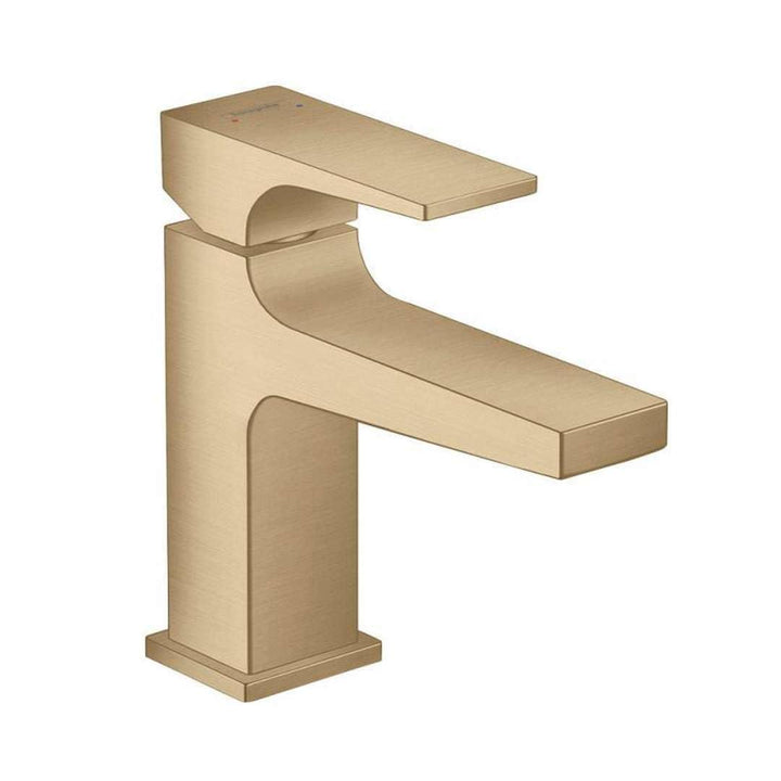 hansgrohe Metropol Einhebel-Waschtischmischer 100 mit Hebelgriff für Handwaschbecken mit Push-Open A