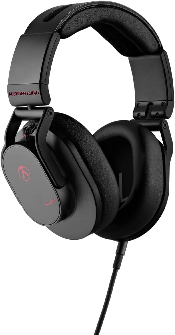 Austrian Audio Hi-X60 Kopfhörer, ohrumschliessende Headphones (hoher Komfort durch spezielle Memory-