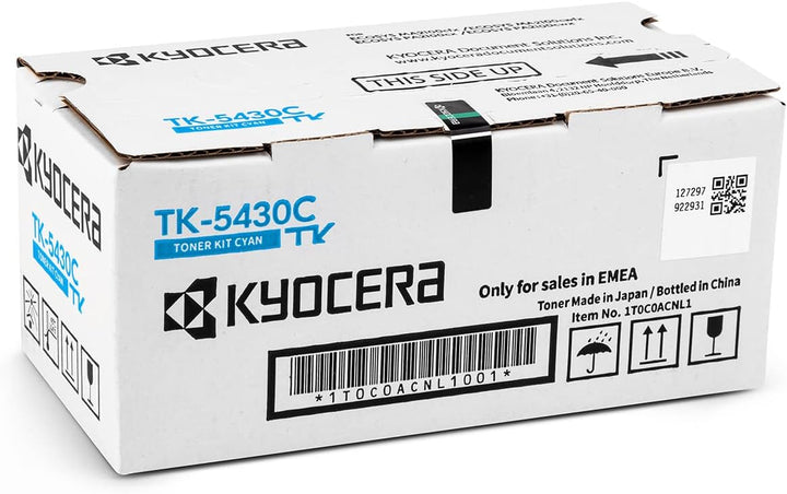 Kyocera TK-5430C Cyan. Original Toner-Kartusche. Kompatibel für PA2100cx, PA2100cwx, MA2100cfx und M