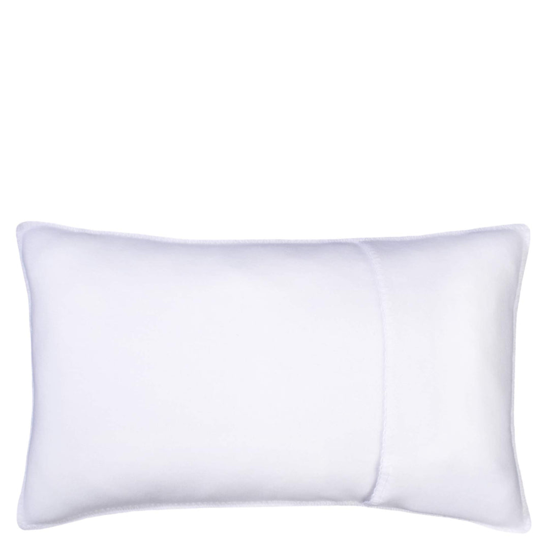 Soft-Fleece-Kissenbezug – Polarfleece mit Häkelstich – weiche, hochwertige Sofa-Kissenhülle – 30x50