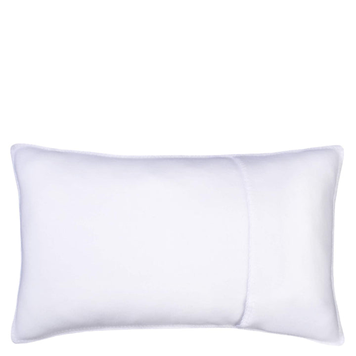 Soft-Fleece-Kissenbezug – Polarfleece mit Häkelstich – weiche, hochwertige Sofa-Kissenhülle – 30x50